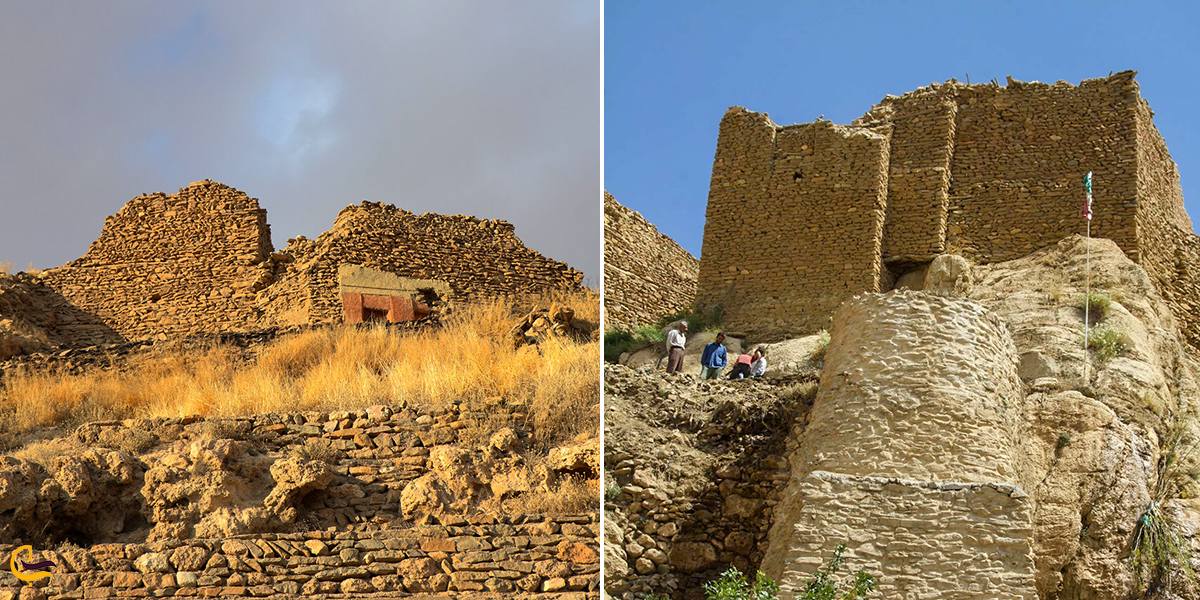 نمایی از آثار تاریخی در سمیرم