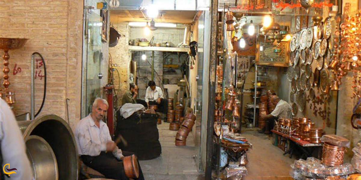 تصویر بازار سرپوشیده جهرم