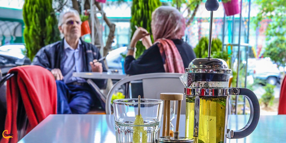 نمایی از رستوران لابار