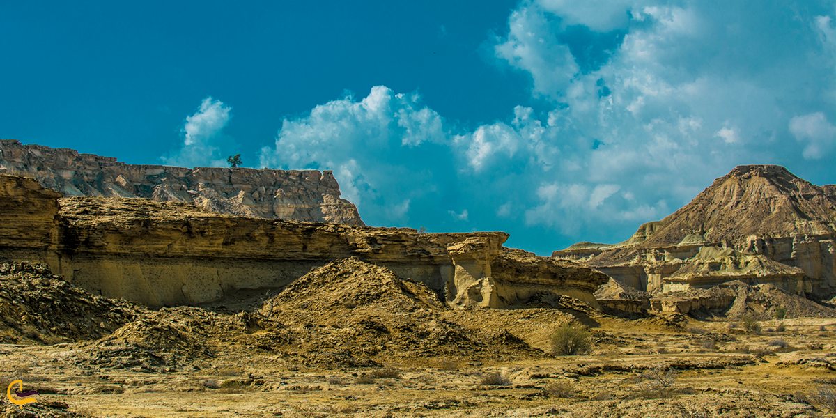نمایی از دره ستارگان در قشم