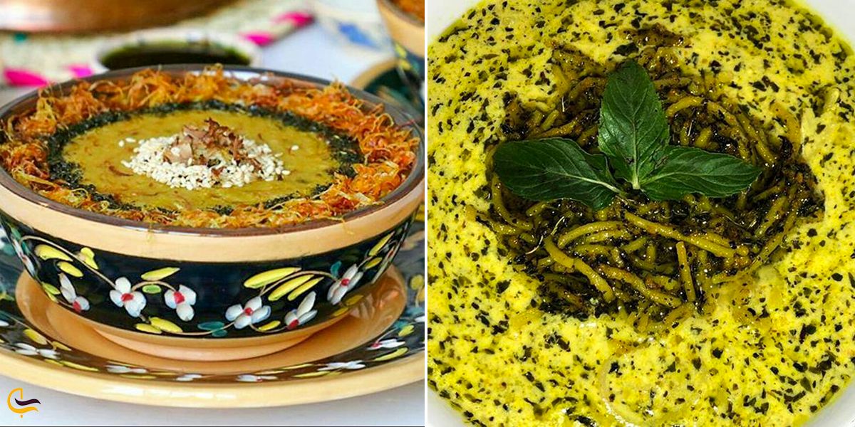 تصویری از آش محلی قوچان