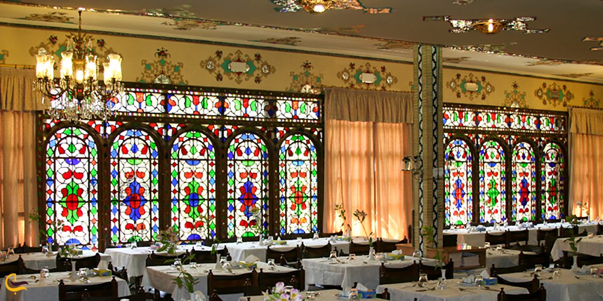 نمای داخلی رستوران شهرزاد در اصفهان