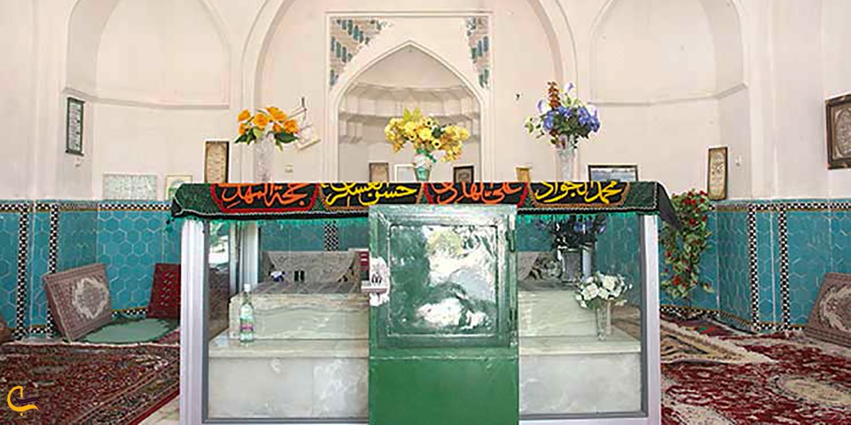 نمایی از مقبره شیخ کلینی