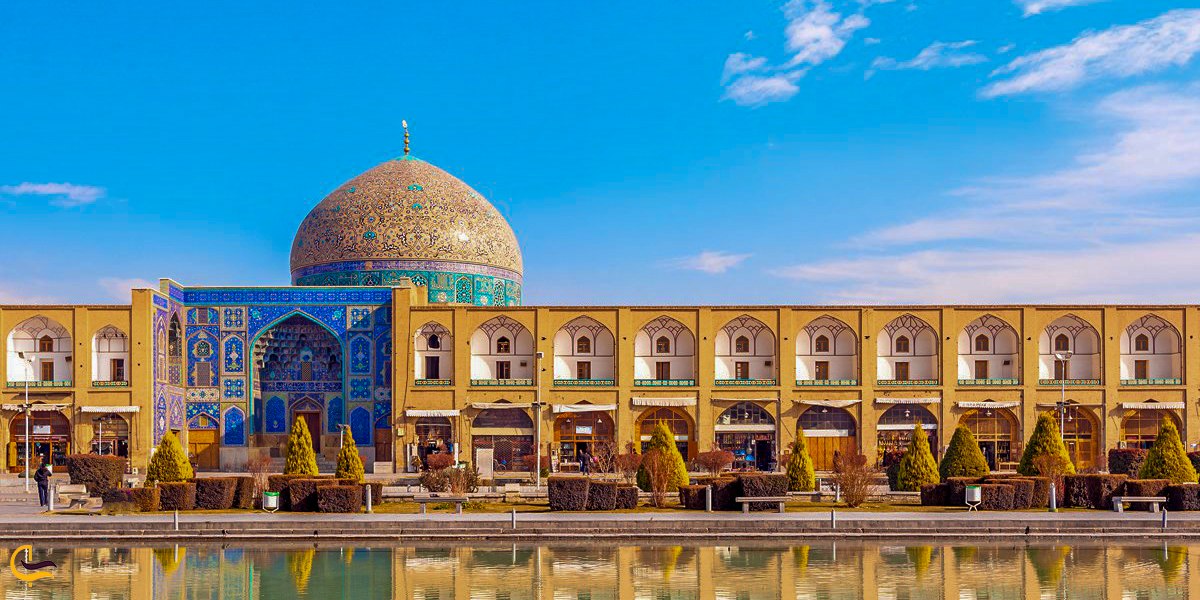 تصویری از مسجد شیخ لطف الله در اصفهان