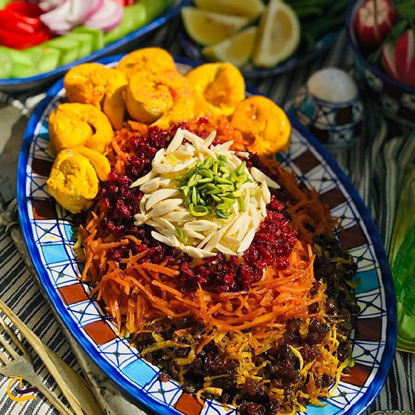 شکر پلو غذای مخصوص شیرازی