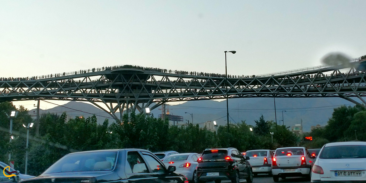 آدرس دقیق پل طبیعت تهران و بهترین روش رسیدن به پارک طالقانی تهران