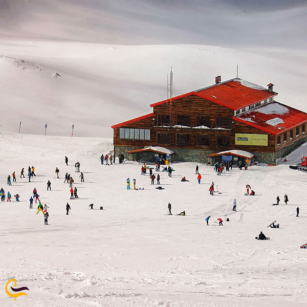 قله پیست اسکی تهران