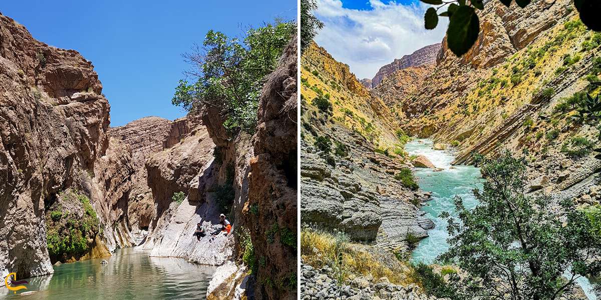 تصویری زیبا از چشمه های سمیرم