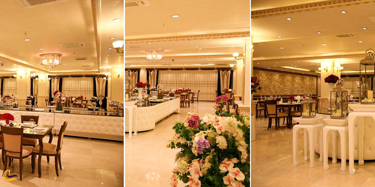 نمایی از رستوران برازنده