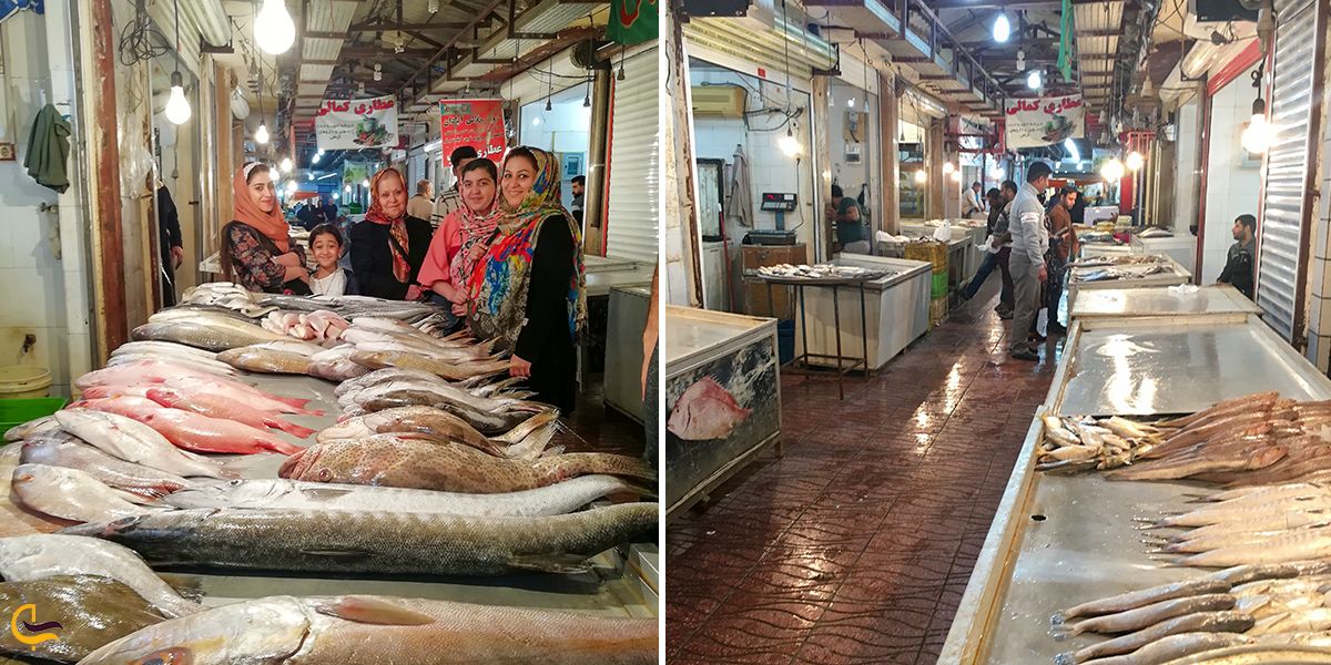 بازار ماهی فروشان بوشهر