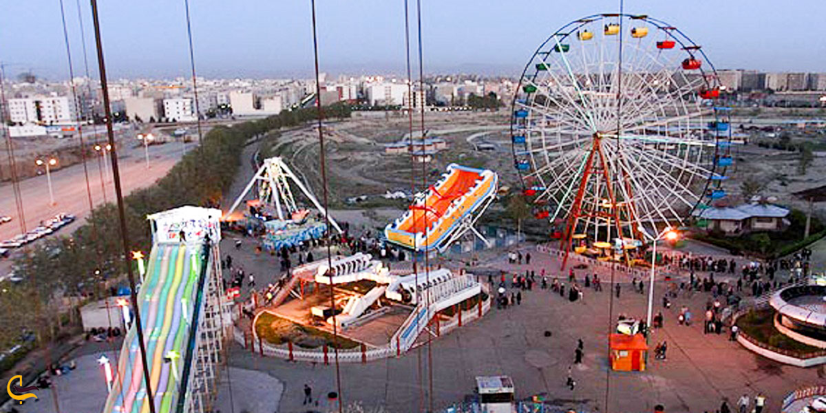 تصویری از شهربازی دریاچه چیتگر