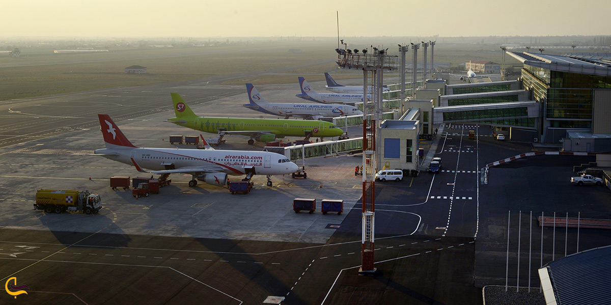 ترمینال های فرودگاه بین المللی ارمنستان