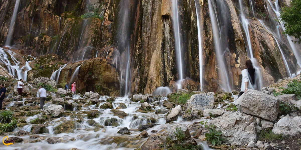 آبشار زیبای مارگون در یاسوج
