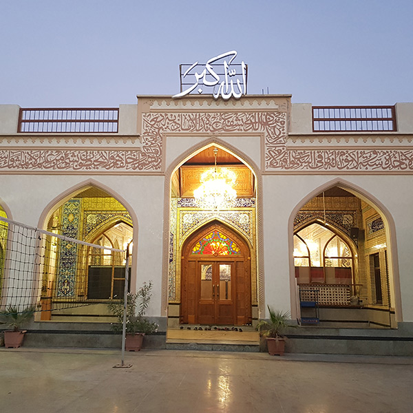 تصویر زیبای مسجد دهدشتی