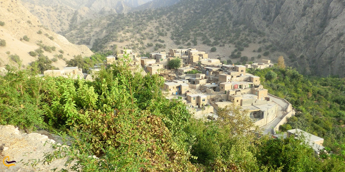 تصویر زیبا از روستای مارین گچساران
