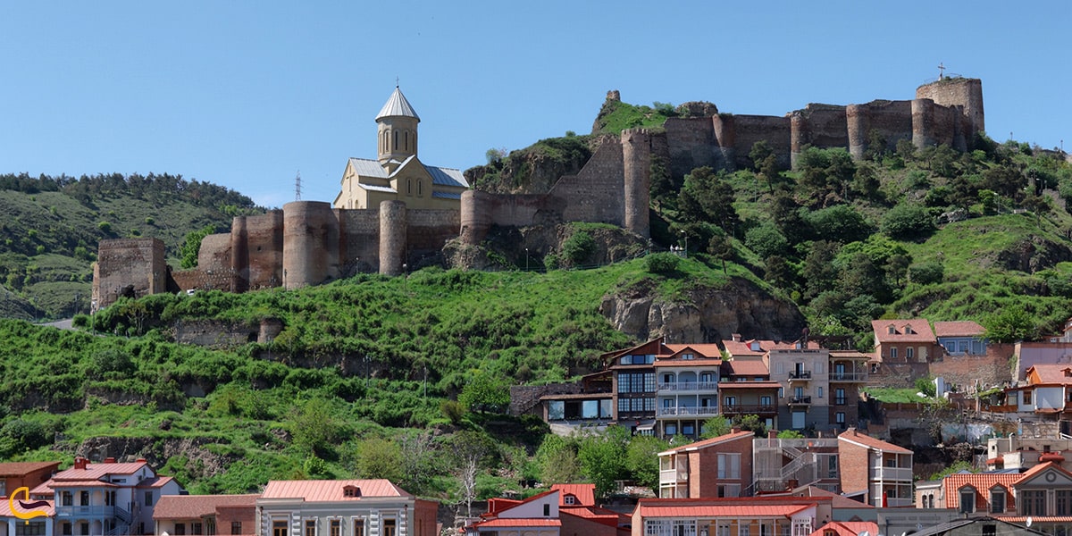 تصویر زیبا از قلعه ناریکالا در تفلیس