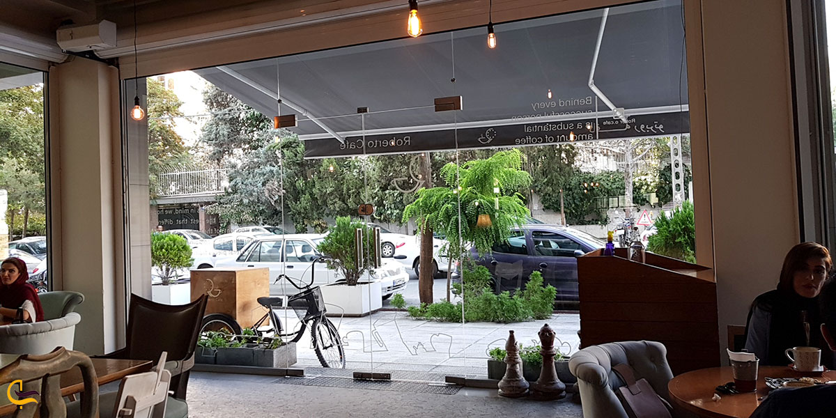تصویری از کافه روبرتو تهران