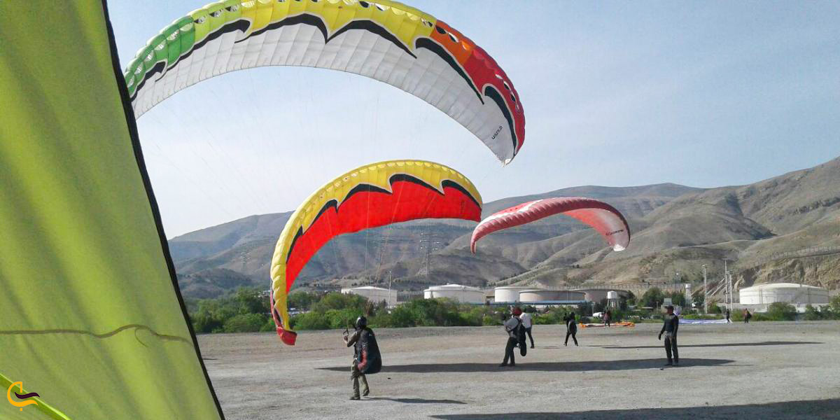 هزینه پرواز با پاراگلایدر