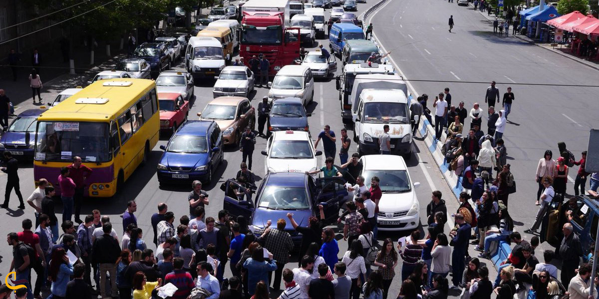 حمل و نقل داخل شهری ایروان