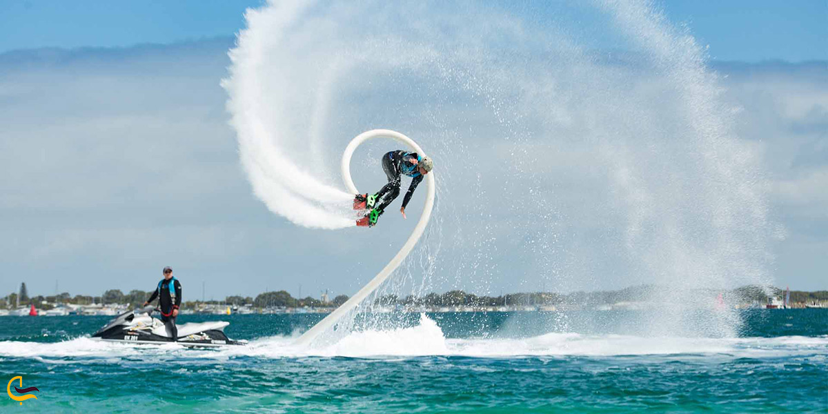 لذت تجربه فلای برد در جزیره زیبای کیش