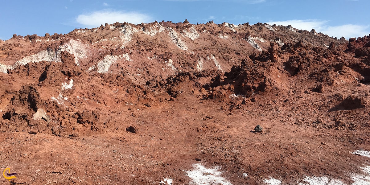 همه چیز درباره ی کوه الهه نمک هرمزگان