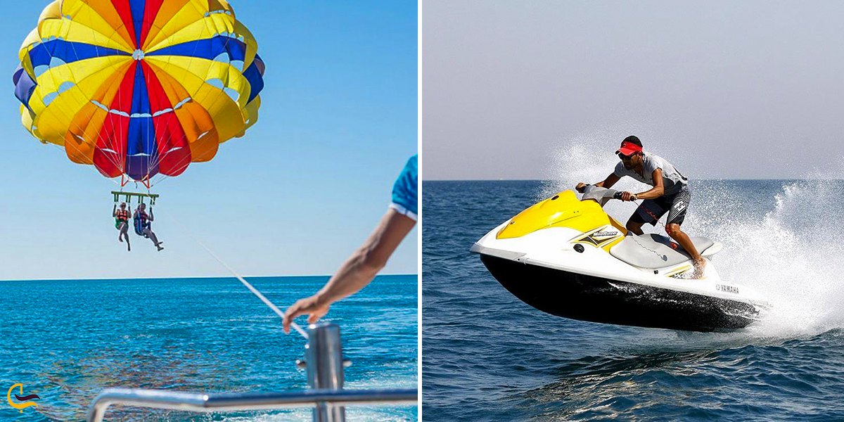 تصویری از تفریحات دریایی کیش