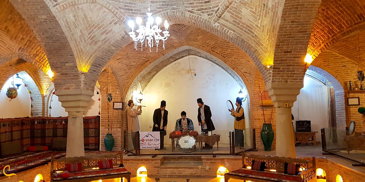 حمام تاریخی قلعه همدان