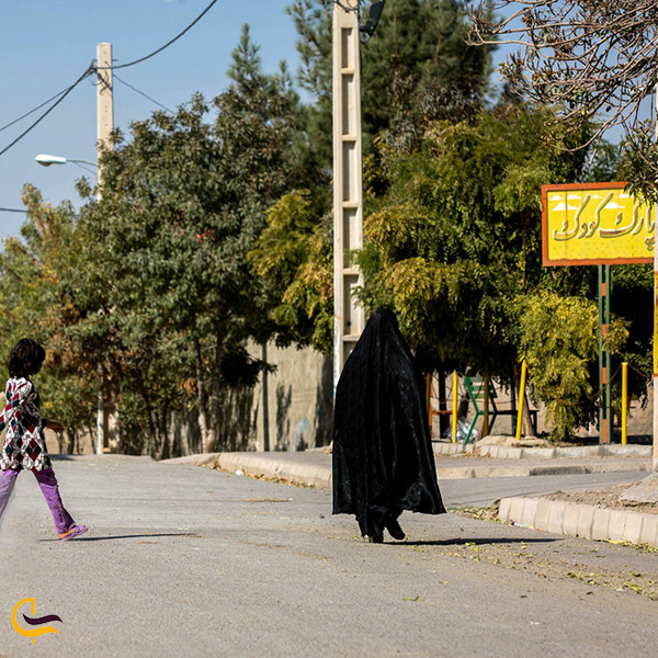 تصویر فضای روستای زرگر در قزوین
