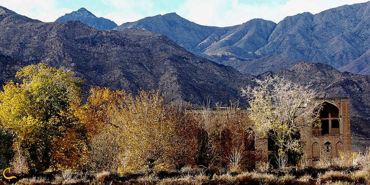 نمایی از کوشک عباس آباد‌‌