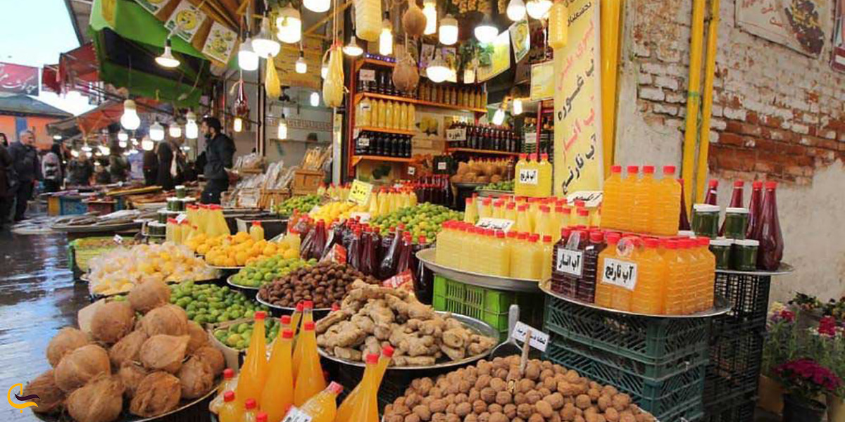 بازار های محلی سراوان رشت