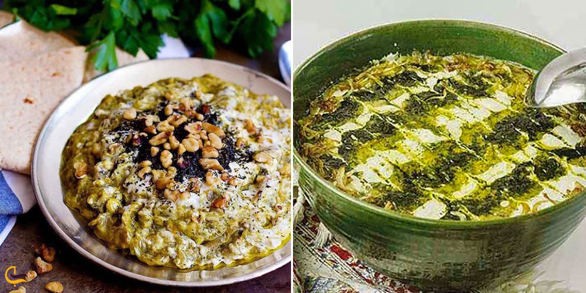 تصویری از غذاهای محلی نطنز