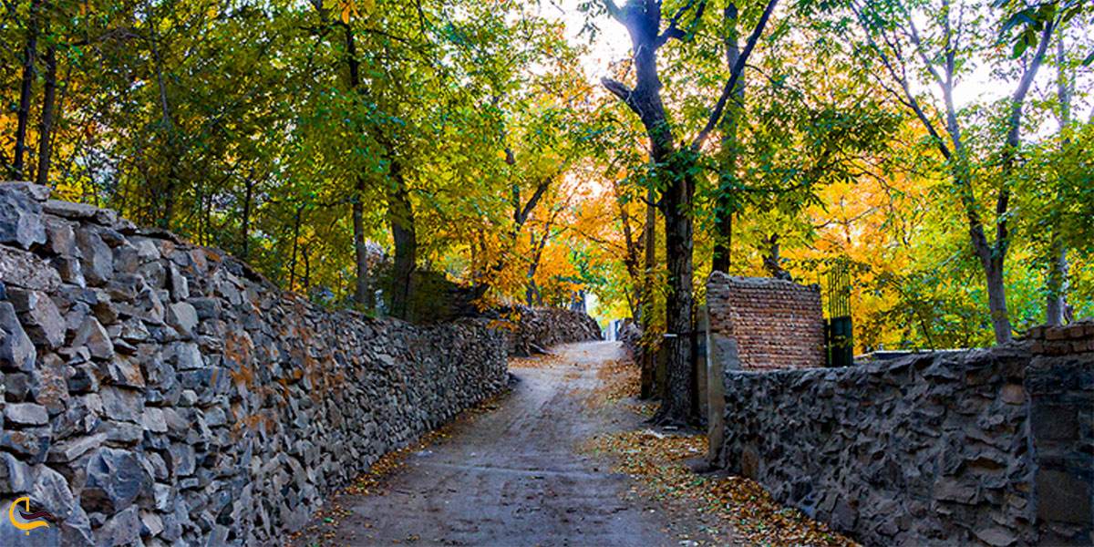 کوچه باغهای زیبای همدان
