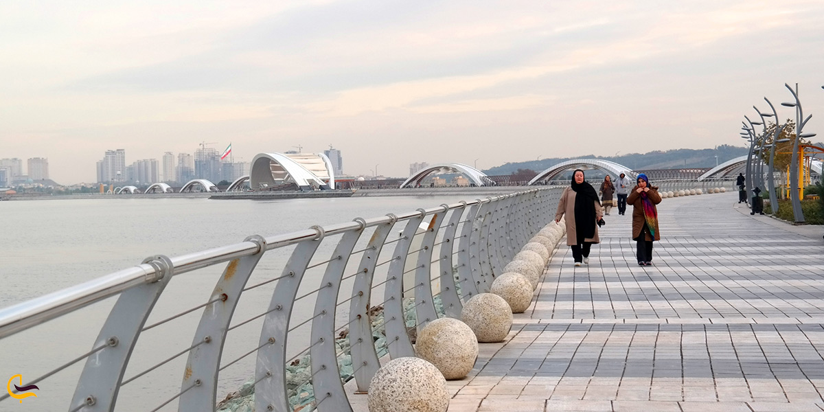 نمایی از دریاچه چتگر