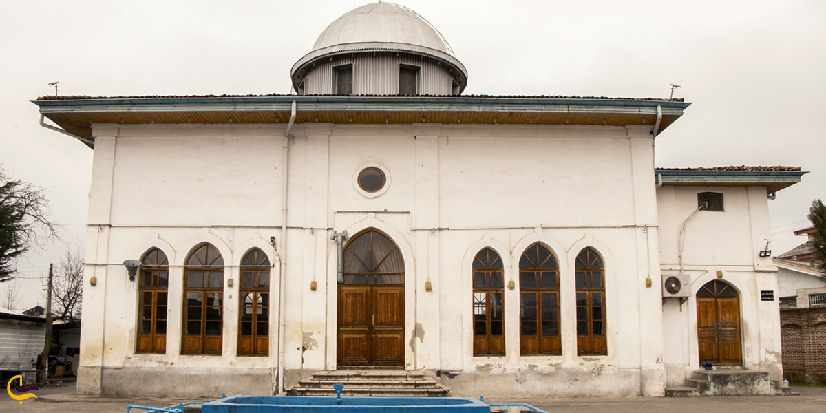 تصویر مسجد سفید رشت