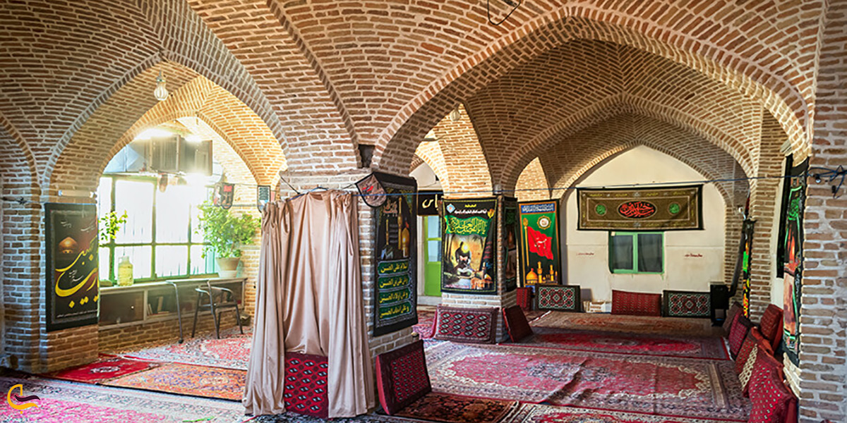 تصویر مسجد روستای ننج