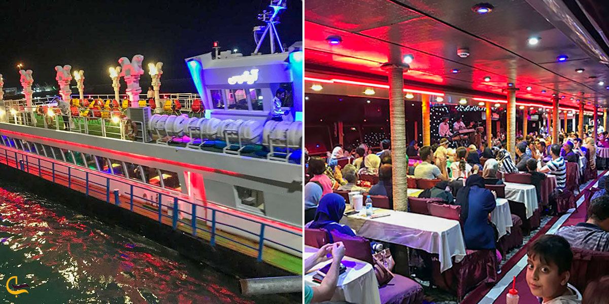 نمایی از کشتی تفریحی آرتمیس