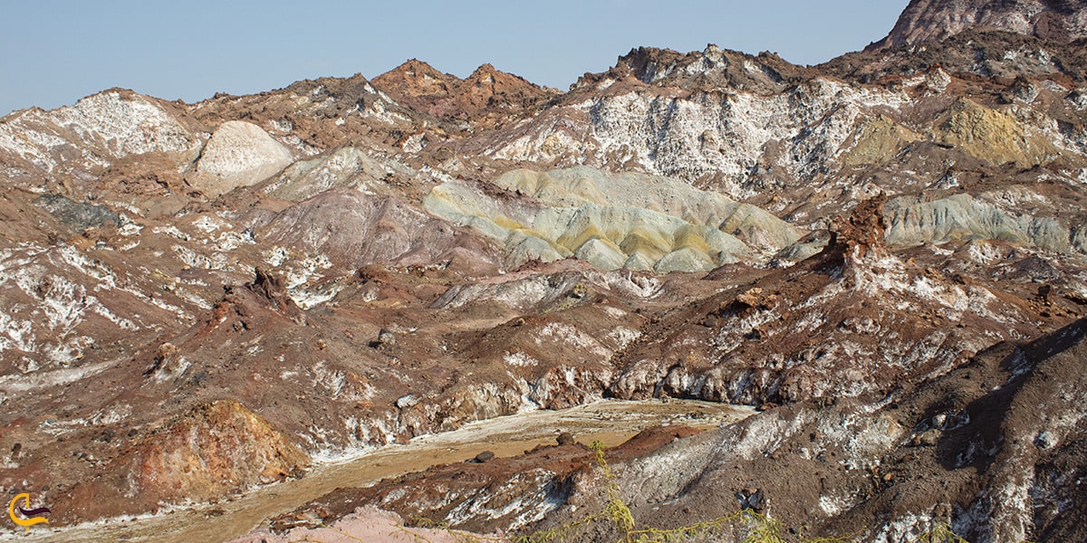 مسئولیت طبیعت جزیره هرمزگان و کوه الهه نمک جاذبه طبیعی هرمزگان