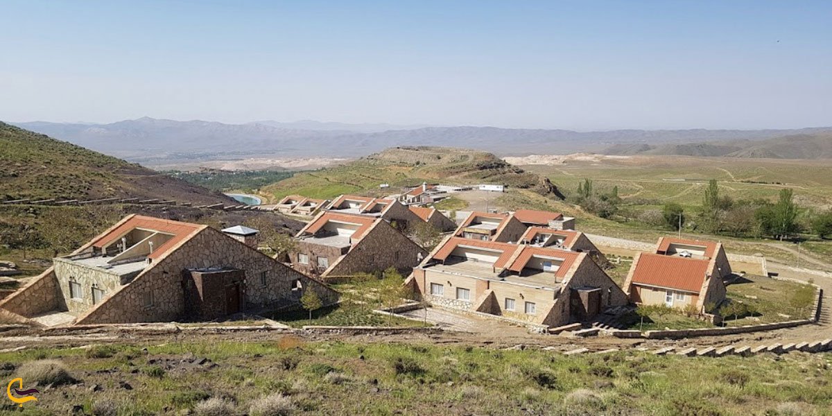 نمایی از دهکده گردشگری و تفریحی رایان‌‌