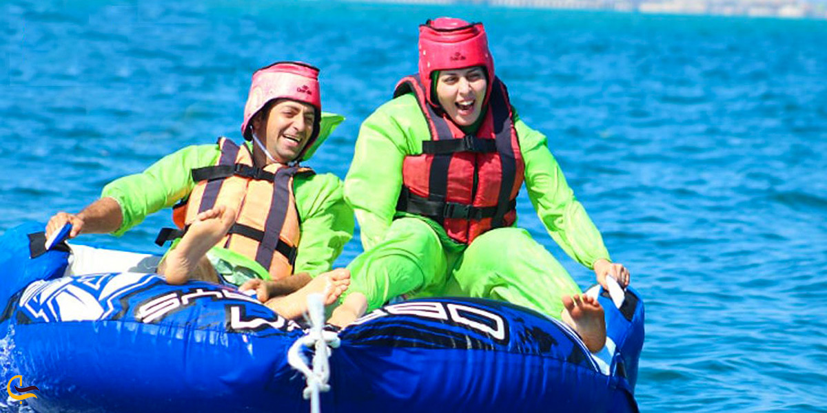 شاتل سواری در مرکز غواصی کیش