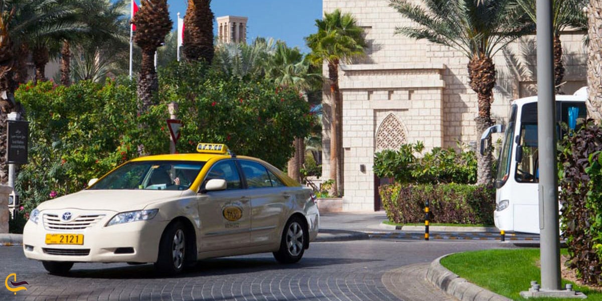 مسیر تاکسی به فرودگاه بینالمللی دبی