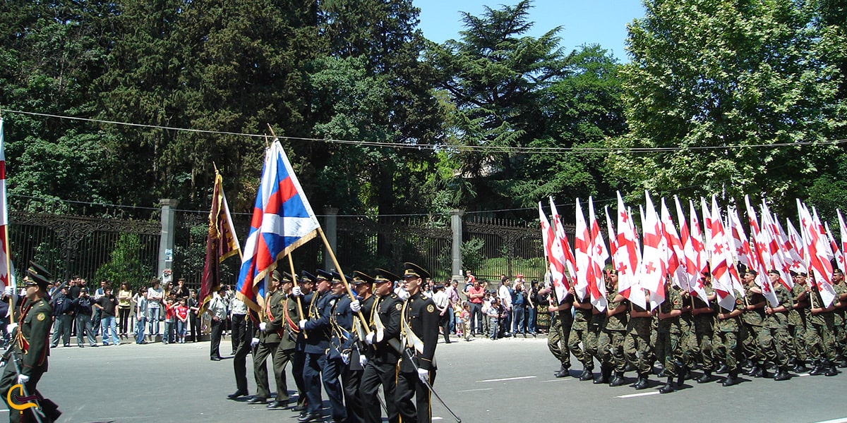 جشنواره روزملی تفلیس کرجستان