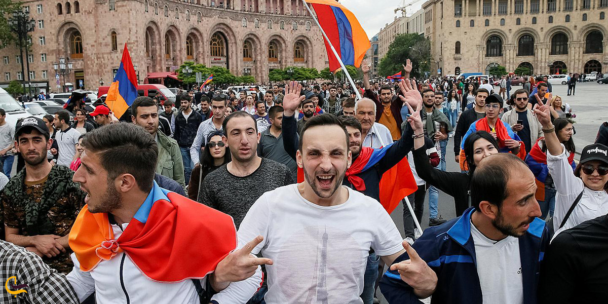 زبان مردم ارمنستان