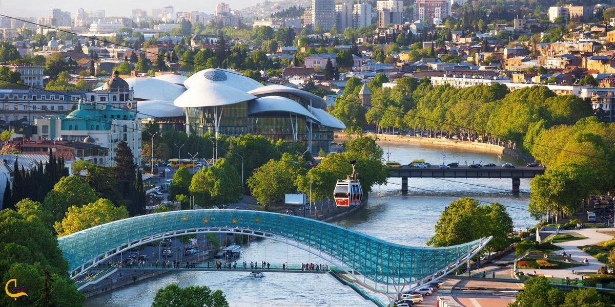 سفر به شهر زیبا یتفلیس در فصل تابستان