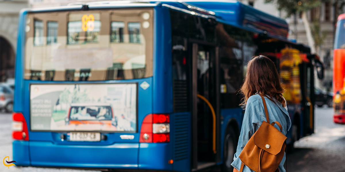 استفاده از اتوبوس های تفلیس با توریست کارت