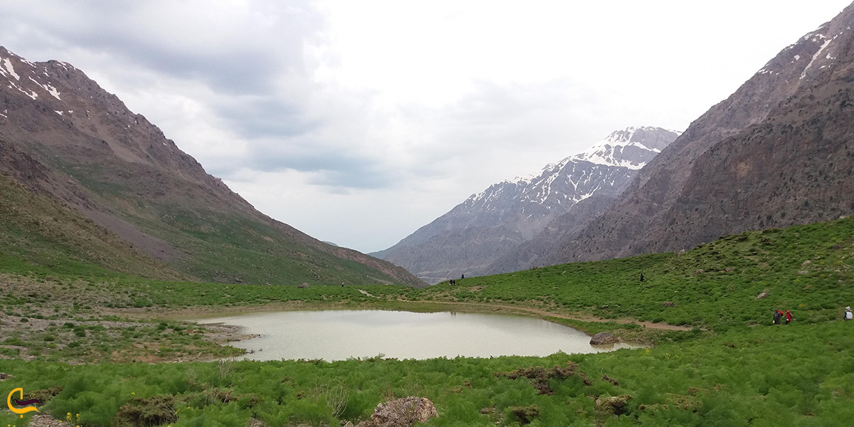 دریاچه بسیار زیبای کوه گل سی سخت