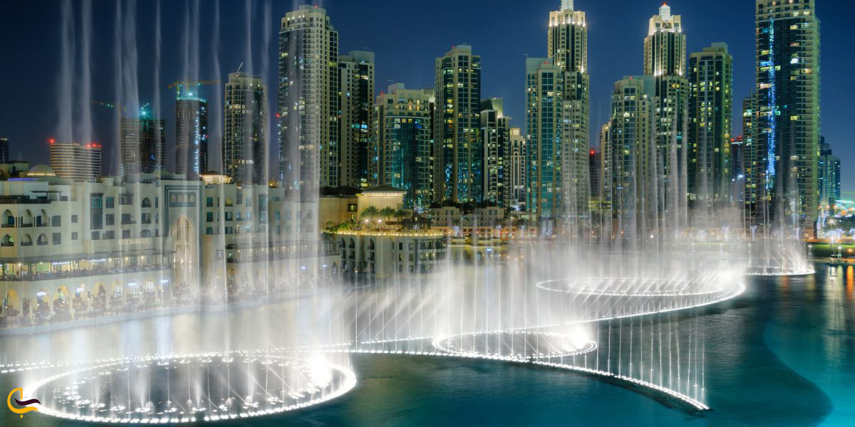 بازدید از فواره بزرگ دبی