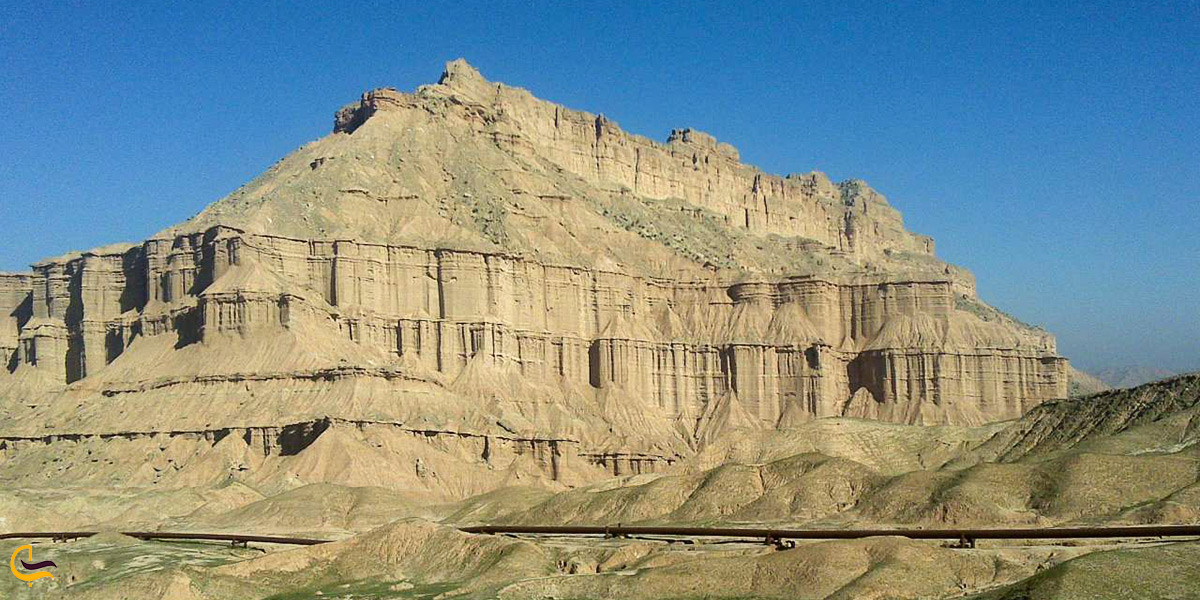 بازدید از دژ سلیمان گچساران