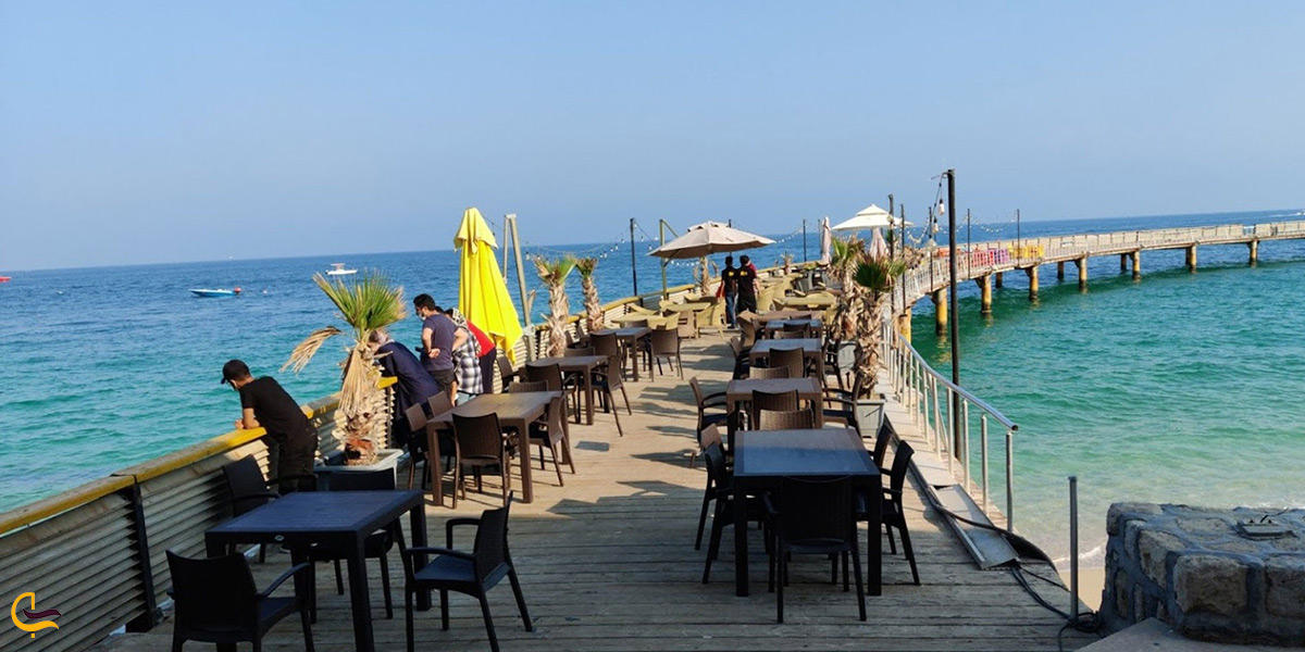 رستوران های اسکله مجموعه ی آوای خلیج فارس