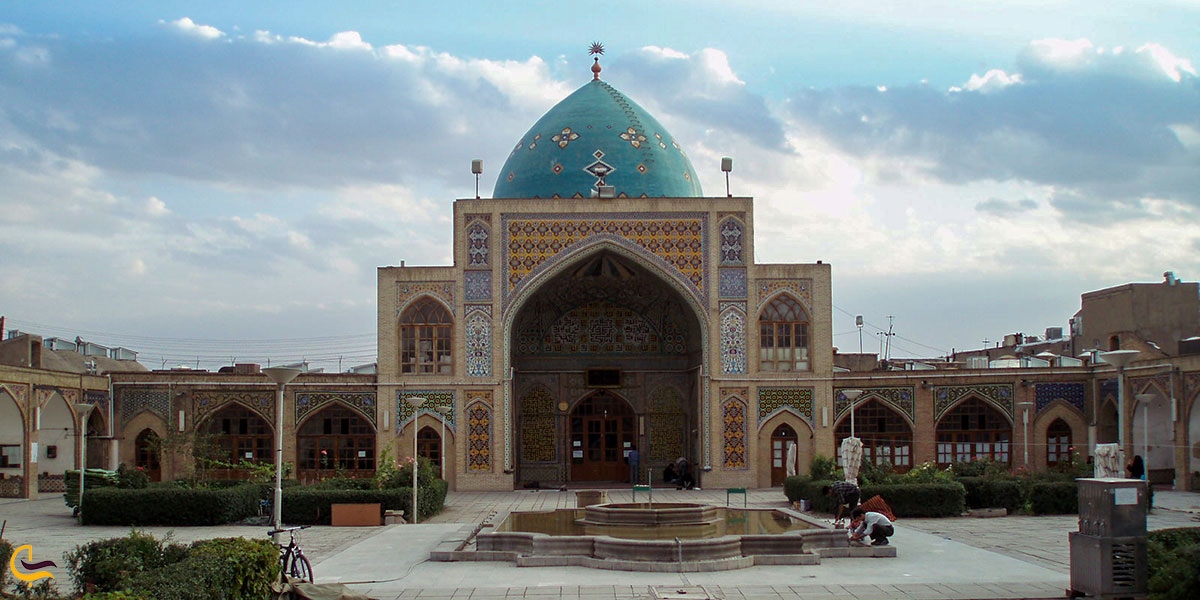 تصویری از مسجد جامع زنجان