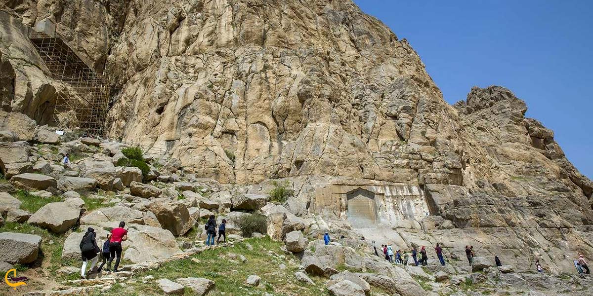 تصویری از بیستون کرمانشاه